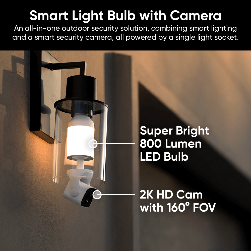 Wyze Bulb Cam + Accessory Bulbs